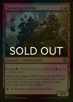 Photo1: [FOIL] Sprouting Goblin 【ENG】 [DMU-Red-U]