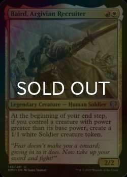 Photo1: [FOIL] Baird, Argivian Recruiter 【ENG】 [DMU-Multi-U]