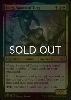 Photo1: [FOIL] Uurg, Spawn of Turg 【ENG】 [DMU-Multi-U]