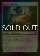 [FOIL] Hero's Heirloom 【ENG】 [DMU-Artifact-U]