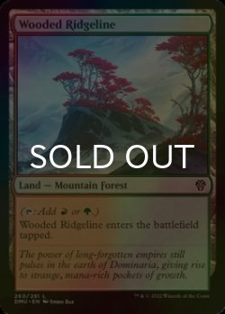 Photo1: [FOIL] Wooded Ridgeline 【ENG】 [DMU-Land-C]