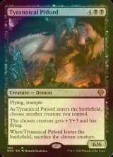 [FOIL] Tyrannical Pitlord 【ENG】 [DMU-Black-R]