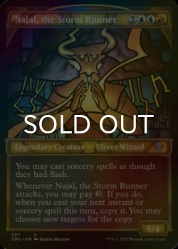 Photo1: [FOIL] Najal, the Storm Runner (Showcase) 【ENG】 [DMU-Multi-U]