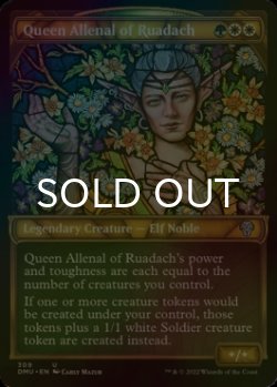 Photo1: [FOIL] Queen Allenal of Ruadach (Showcase) 【ENG】 [DMU-Multi-U]