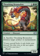 Thrashing Brontodon 【ENG】 [J22-Green-U]