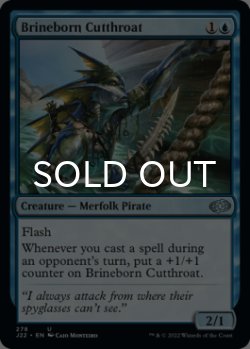 Photo1: Brineborn Cutthroat 【ENG】 [J22-Blue-U]