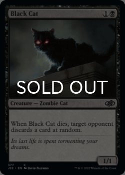 Photo1: Black Cat 【ENG】 [J22-Black-C]