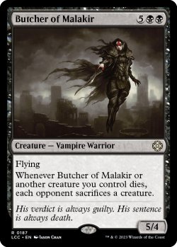 Photo1: Butcher of Malakir 【ENG】 [LCC-Black-R]