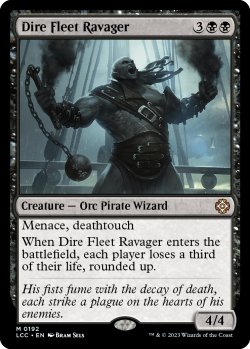 Photo1: Dire Fleet Ravager 【ENG】 [LCC-Black-MR]