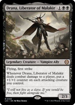 Photo1: Drana, Liberator of Malakir 【ENG】 [LCC-Black-MR]