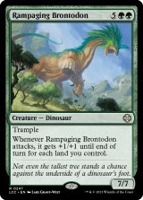 Rampaging Brontodon 【ENG】 [LCC-Green-R]