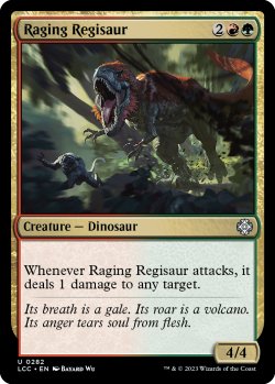 Photo1: Raging Regisaur 【ENG】 [LCC-Multi-U]