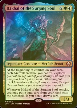 Photo1: [FOIL] Hakbal of the Surging Soul (Made in USA) 【ENG】 [LCC-Multi-MR]