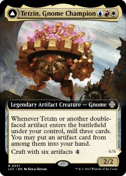 Photo1: Tetzin, Gnome Champion (Extended Art) 【ENG】 [LCC-Multi-R]