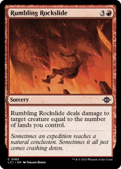 Photo1: Rumbling Rockslide 【ENG】 [LCI-Red-C]
