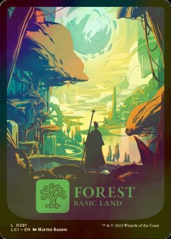 Photo1: [FOIL] Forest No.291 (Full-Art) 【ENG】 [LCI-Land-C]