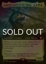 [FOIL] Sauron, Lord of the Rings (Extended Art) 【ENG】 [LTC-Multi-MR]