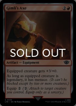 Photo1: Gimli's Axe 【ENG】 [LTR-Red-C]