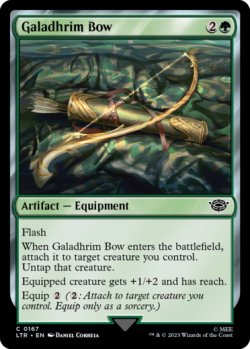 Photo1: Galadhrim Bow 【ENG】 [LTR-Green-C]
