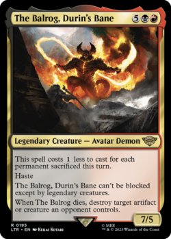 Photo1: The Balrog, Durin's Bane 【ENG】 [LTR-Multi-R]