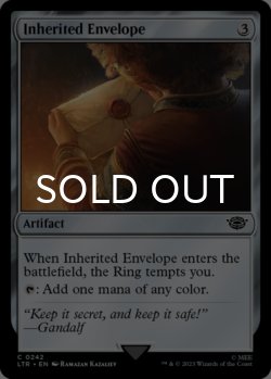 Photo1: Inherited Envelope 【ENG】 [LTR-Artifact-C]