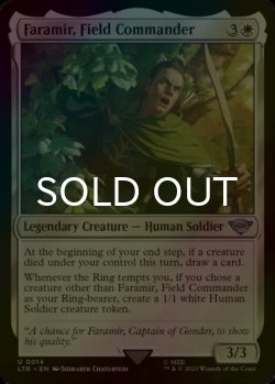 Photo1: [FOIL] Faramir, Field Commander 【ENG】 [LTR-White-U]
