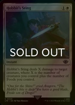 Photo1: [FOIL] Hobbit's Sting 【ENG】 [LTR-White-C]