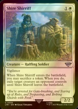 Photo1: [FOIL] Shire Shirriff 【ENG】 [LTR-White-U]