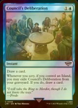 [FOIL] Council's Deliberation 【ENG】 [LTR-Blue-U]