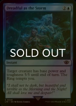 Photo1: [FOIL] Dreadful as the Storm 【ENG】 [LTR-Blue-C]