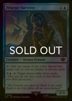 Photo1: [FOIL] Pelargir Survivor 【ENG】 [LTR-Blue-C]