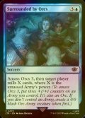 [FOIL] Surrounded by Orcs 【ENG】 [LTR-Blue-C]