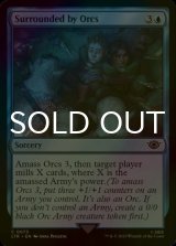 [FOIL] Surrounded by Orcs 【ENG】 [LTR-Blue-C]
