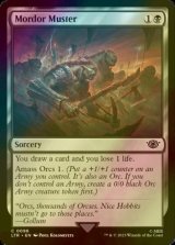 [FOIL] Mordor Muster 【ENG】 [LTR-Black-C]