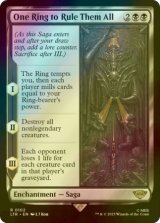 [FOIL] One Ring to Rule Them All 【ENG】 [LTR-Black-R]