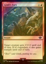 [FOIL] Gimli's Fury 【ENG】 [LTR-Red-C]