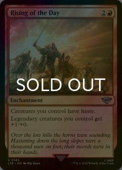 Photo1: [FOIL] Rising of the Day 【ENG】 [LTR-Red-U]