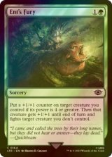 [FOIL] Ent's Fury 【ENG】 [LTR-Green-C]