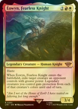 Photo1: [FOIL] Eowyn, Fearless Knight 【ENG】 [LTR-Multi-R]