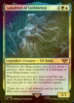 Photo1: [FOIL] Galadriel of Lothlorien 【ENG】 [LTR-Multi-R]