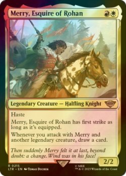 Photo1: [FOIL] Merry, Esquire of Rohan 【ENG】 [LTR-Multi-R]
