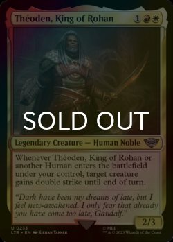 Photo1: [FOIL] Theoden, King of Rohan 【ENG】 [LTR-Multi-U]