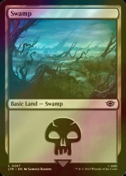 Photo1: [FOIL] Swamp No.267 【ENG】 [LTR-Land-C]