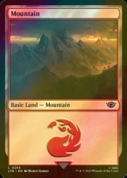 Photo1: [FOIL] Mountain No.269 【ENG】 [LTR-Land-C]