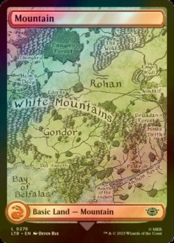 Photo1: [FOIL] Mountain No.279 (Borderless) 【ENG】 [LTR-Land-C]
