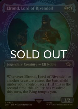Photo1: [FOIL] Elrond, Lord of Rivendell No.307 (Showcase) 【ENG】 [LTR-Blue-U]