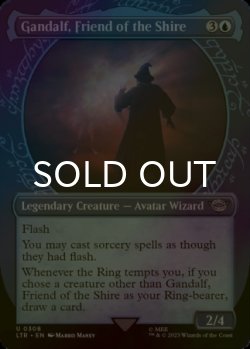 Photo1: [FOIL] Gandalf, Friend of the Shire No.308 (Showcase) 【ENG】 [LTR-Blue-U]