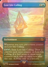 [FOIL] Lost Isle Calling ● (Borderless, Made in Japan) 【ENG】 [LTR-Blue-R]