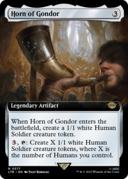 Photo1: Horn of Gondor (Extended Art) 【ENG】 [LTR-Artifact-R]