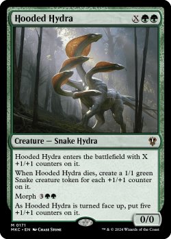 Photo1: Hooded Hydra 【ENG】 [MKC-Green-MR]